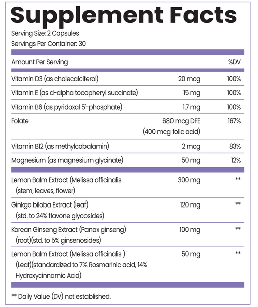 Meno Brain Support
